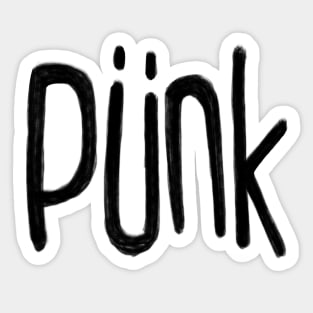 Pünk, Funny Punk Sticker